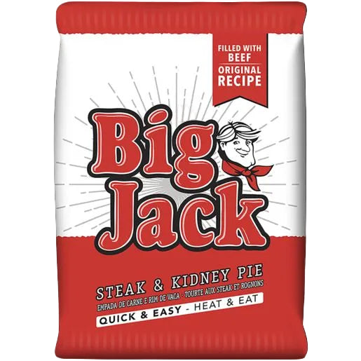 Big Jack Pre-Baked Pie Steak & Kidney (6 units x ±170g)