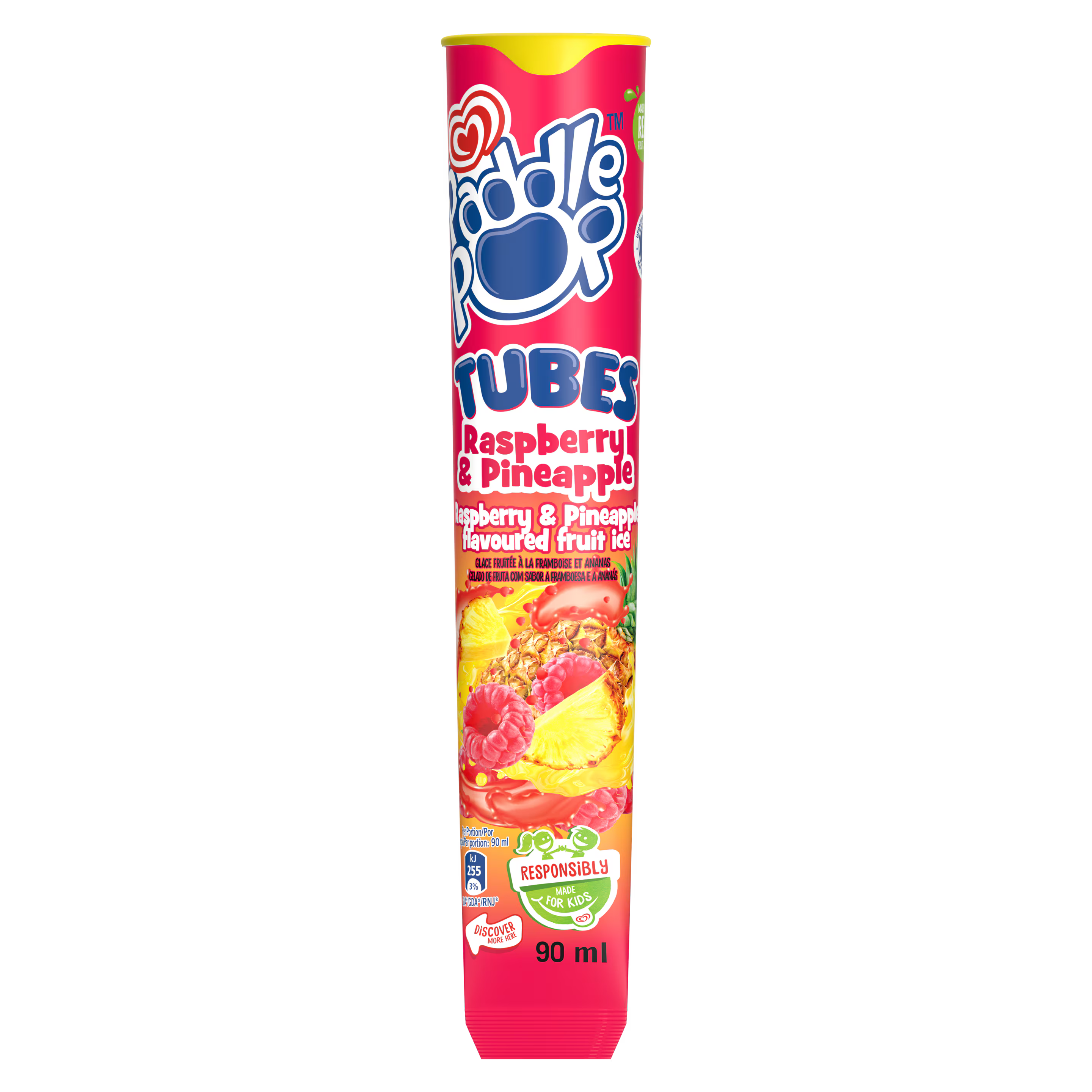 Paddle Pop Raspberry & Pineapple ( 32 units x 90ml )