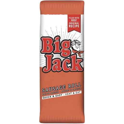 Big Jack Pre-Baked Sausage Roll (6 units x ±170g)