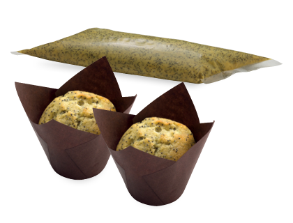 Magpie Muffin Tubeset Lemon Poppy ( 1 unit x ±1,36kg )